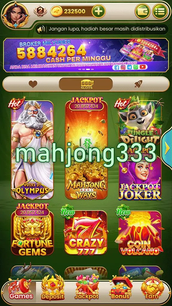 mahjong333 Preview - Resmi Unduh